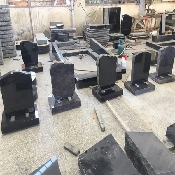 High Quality Chinese Black Granite Tombstones