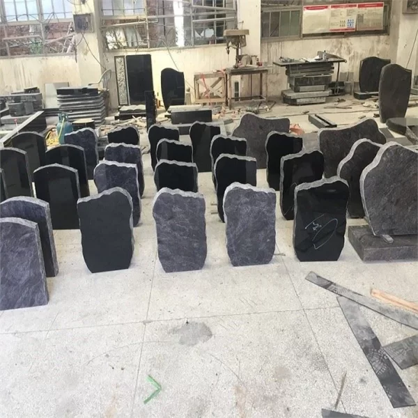 High Quality Chinese Black Granite Tombstones