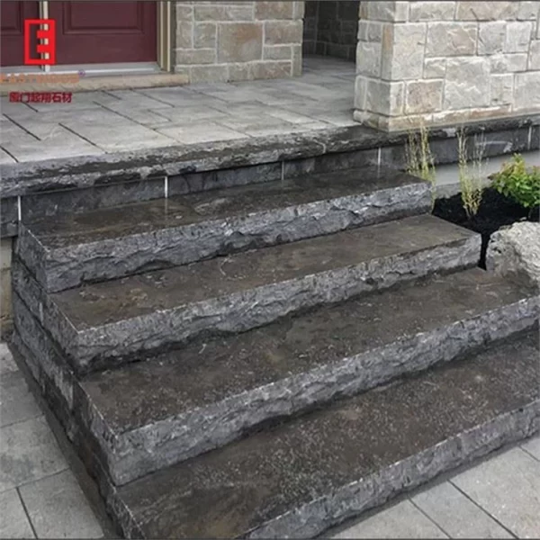 Landscapes Absolute Black Granite Steps