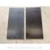 Leathered Absolute Black Granite Counter Tops for Kitchen