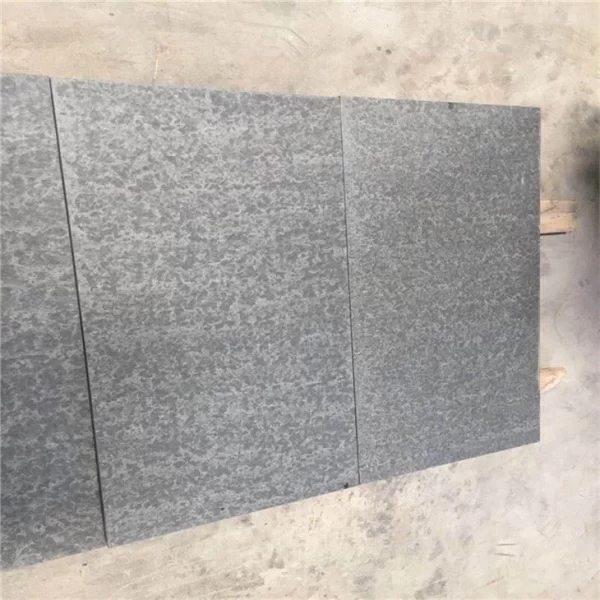 Mongolia Black Granite Floor Paving Tile