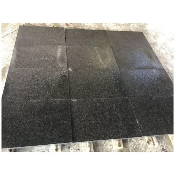 Natural Angola Black Granite Tile