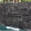 Natural Black Granite Loose Big Blocks Stone Wall Cladding For Wall