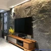 Natural Black Granite Loose Big Blocks Stone Wall Cladding For Wall