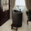 Natural Black Stone Soaking Tubs