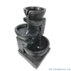 Outdoor Black Granite Water Fountain