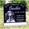 Pet Dog Cat Gravestone Headstone Memorials Monument For Your Lovely Pets