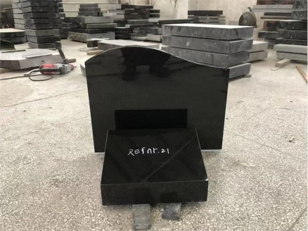 Polished Granite Headstone