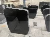 Polished Indian Black Granite Memorial Stone