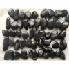 Polished Natural Black Pebble Stone