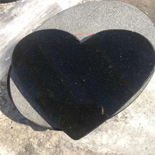 Round Black Granite Base For Fine Art Sculptures