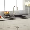 Variety Of Kitchen Black Granite Sinks