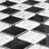 Various Black Granite Mosaic Tiles