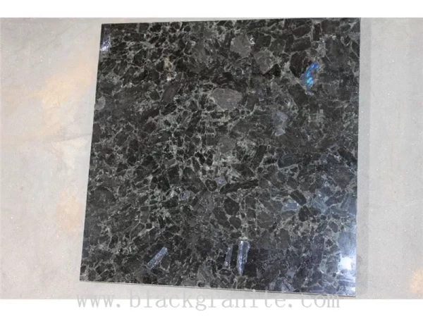 Volga Blue and Volga Black Granite Tile