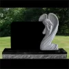 Wholesale Cheap Price Absolute Black Granite Carved Headstones