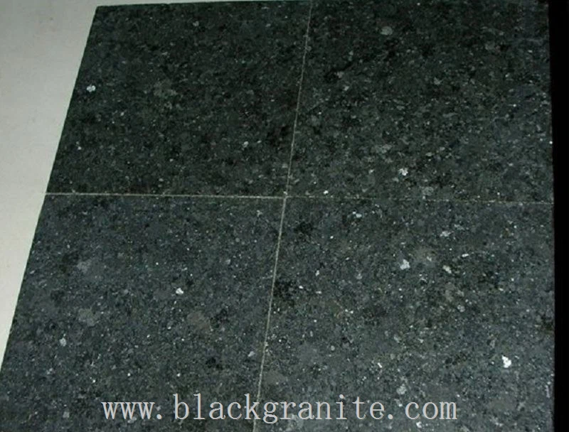 Black Diamond Granite Flamed and Polish Paving