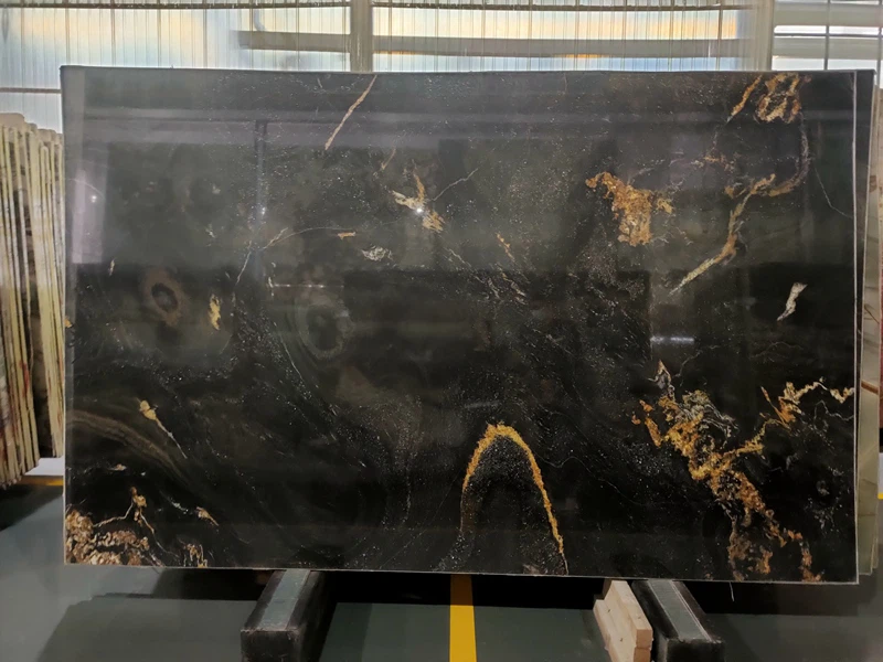 Black Fusion Granite Slabs