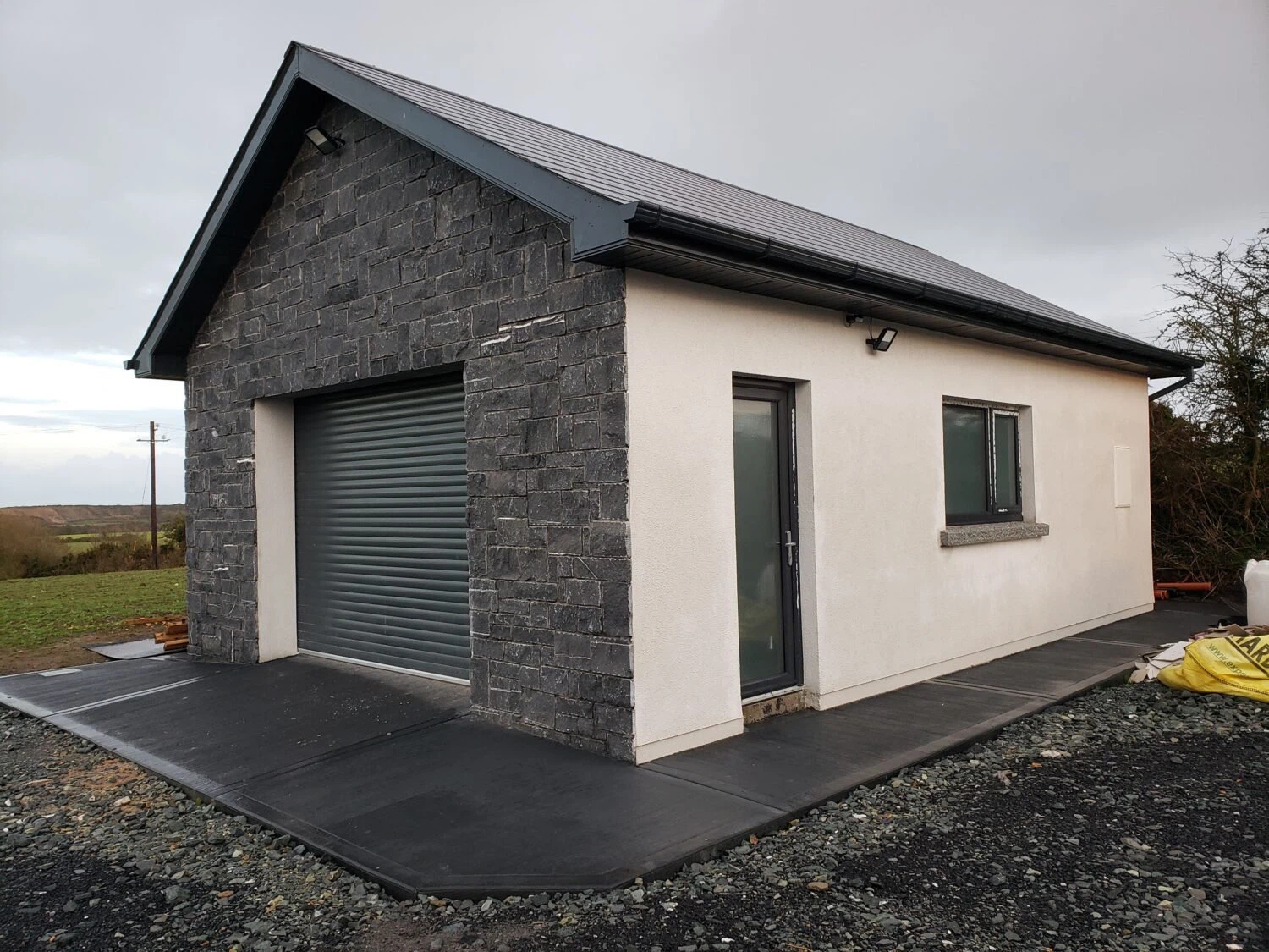 Black Limestone Wall Cladding