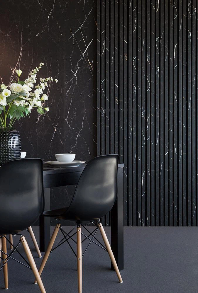 Black Marble Wall Panel