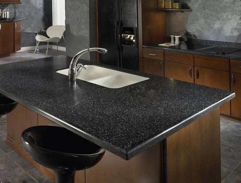 Black Platinum Granite For Countertop