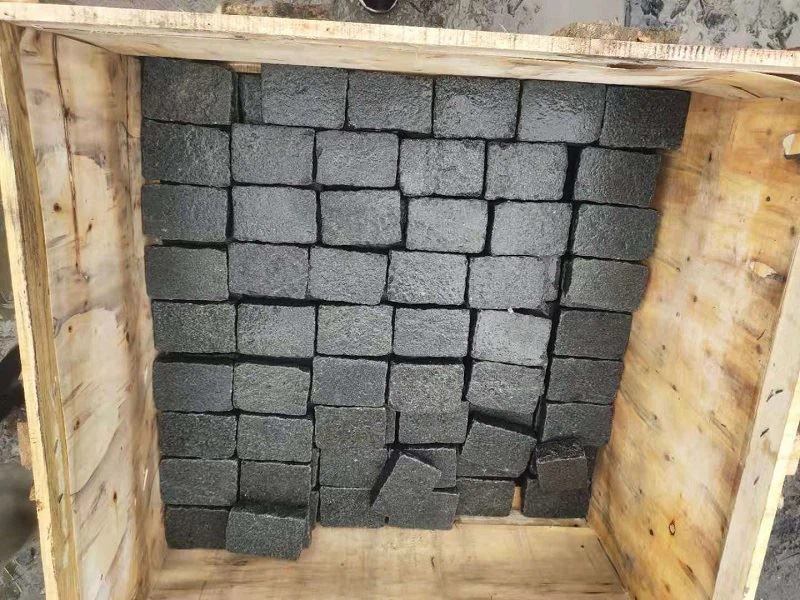 Chinese Grey Granite G654 Driverway Tumble Pavers