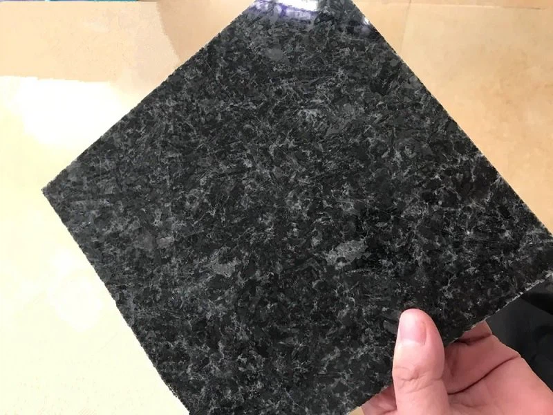 Diamond Black Granite Slabs For Kitchen