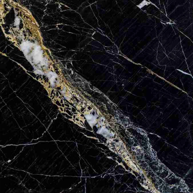 Eleganct Nature Black Marble For Kitchen Countertops