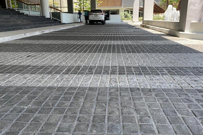 Factory Owner Natural Split G654 Mesh Cobbles Outdoor Paver On Sale