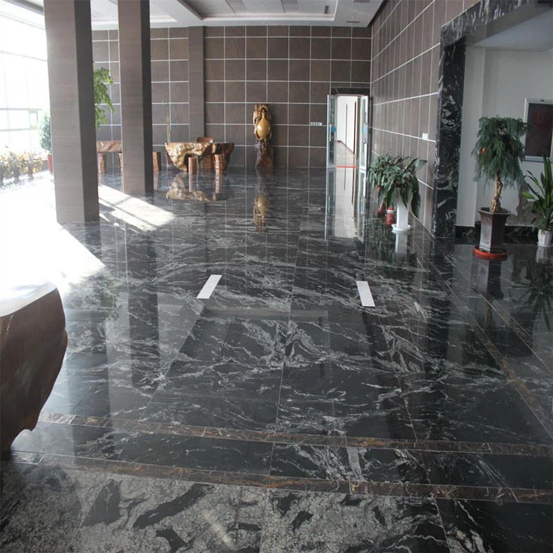 Kashmir Black Granite Stone Tiles For Floor