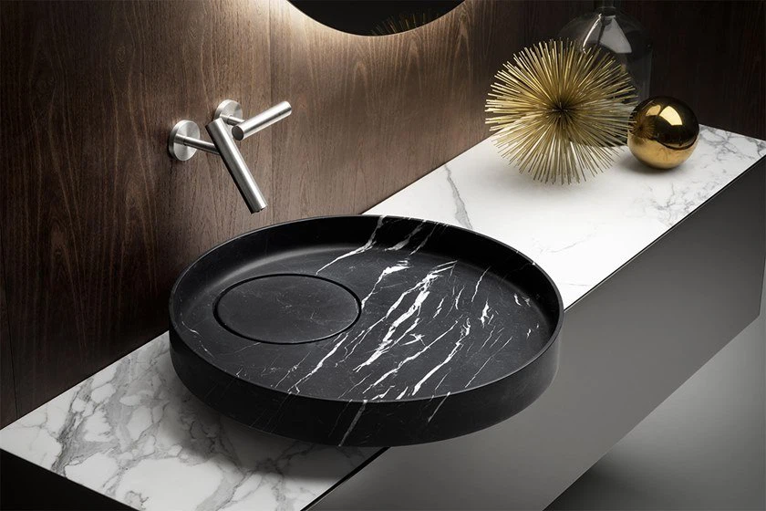 Natural Black Marble Sink