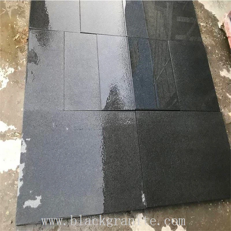 Absolute Black Granite Bullnose Tile for Floor