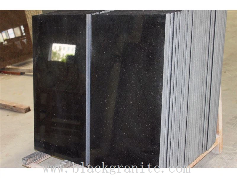 Absolute Black Granite Bullnose Tile for Floor