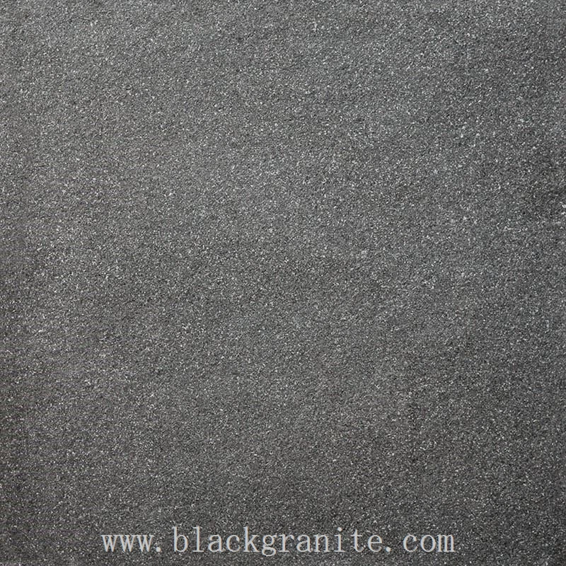 Absolute Black Granite Flamed Tile 18x18 24x24