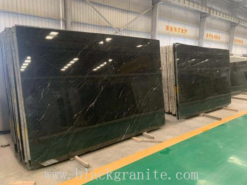 Absolute Black Granite Slabs for Kitchen slabs