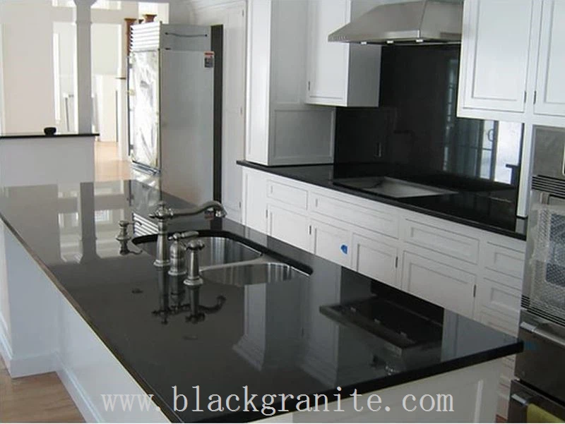 Absolute Black Granite Tile and Nero Granit CounterTop