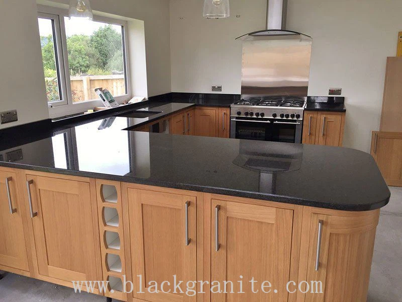 Absolute Black Granite Tile and Nero Granit CounterTop