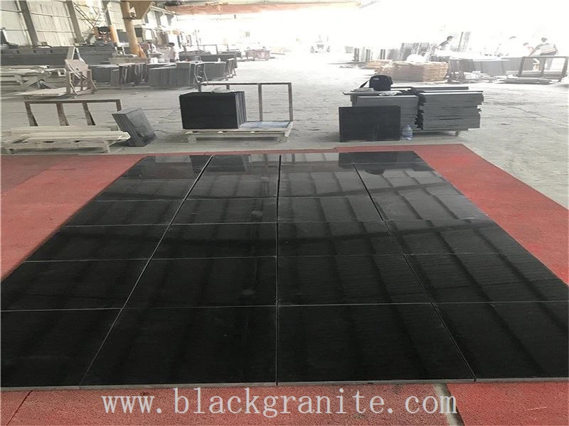 Absolute Black Granite Tile of 12x24