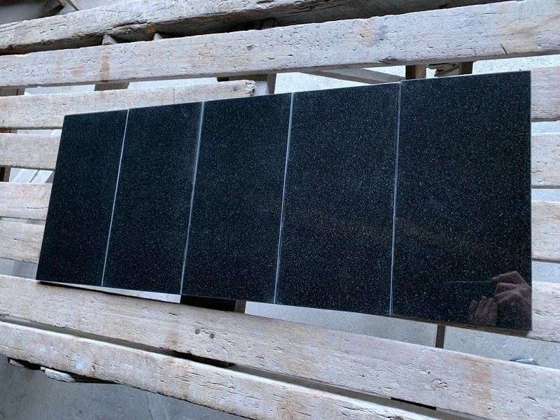 Absolute Black Polished Granite Floor And Decor Slabs