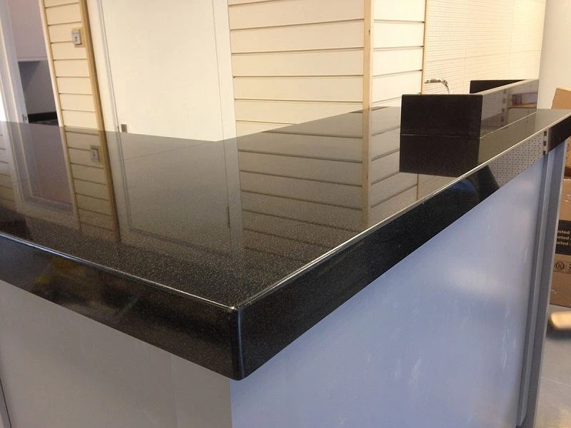 Absolute Black Polished Granite Floor And Decor Slabs