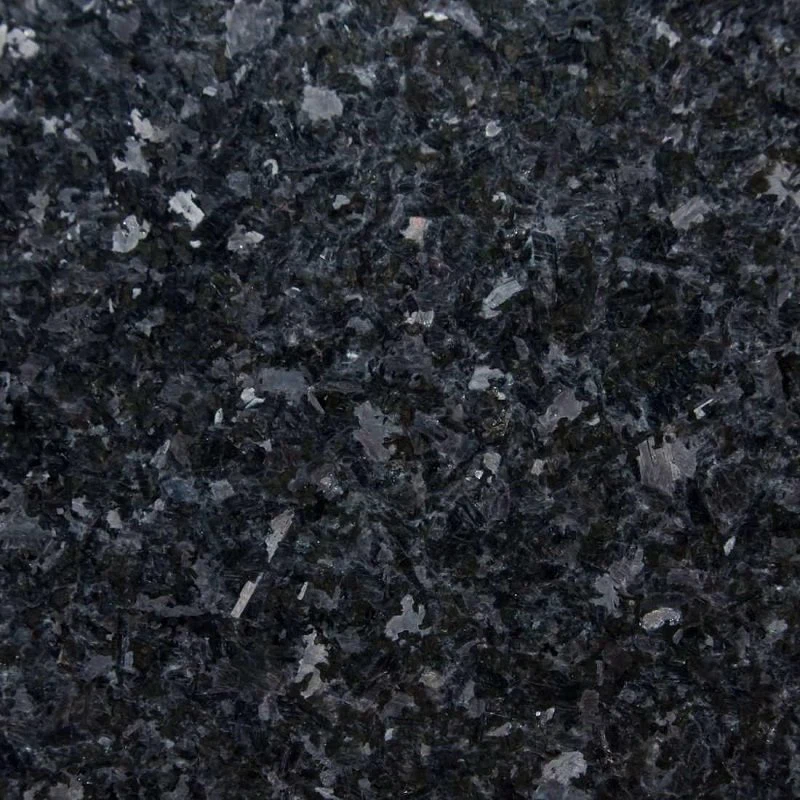 Angola Black Granite Slabs For Counterrtop