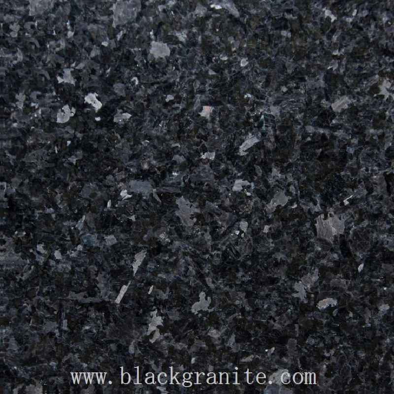 Angola Black and Silver Leathered Granite