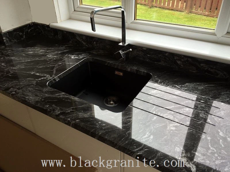 Black Forest Granite Kitchen Worktop