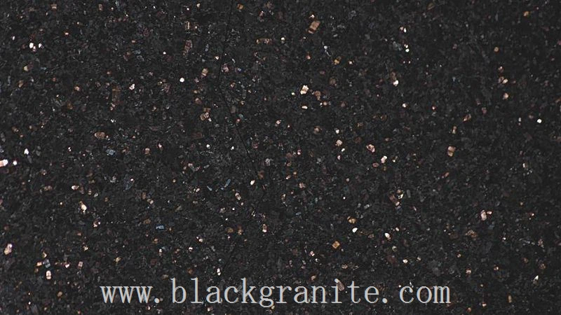 Black Galaxy Gold Granite Tile 24x24