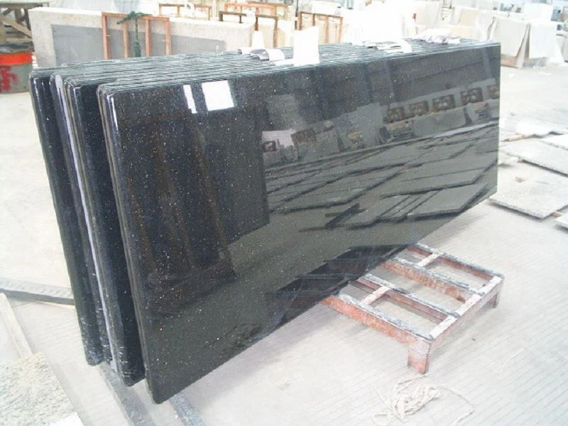 Black Galaxy Granite Benchtops