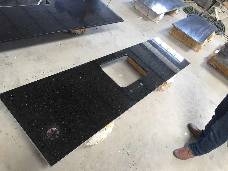 Black Galaxy Granite Benchtops