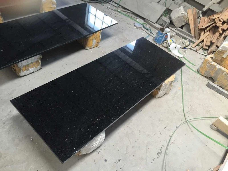 Black Galaxy Granite Benchtops