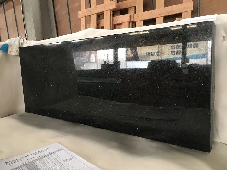 Black Galaxy Granite Kitchen Slabs