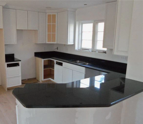 Black Galaxy Granite Kitchen Top