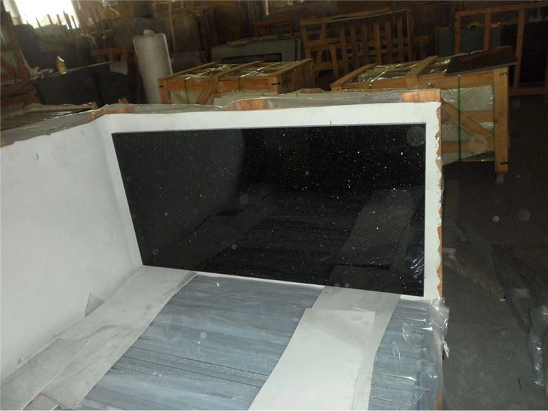 Black Galaxy Granite Slab