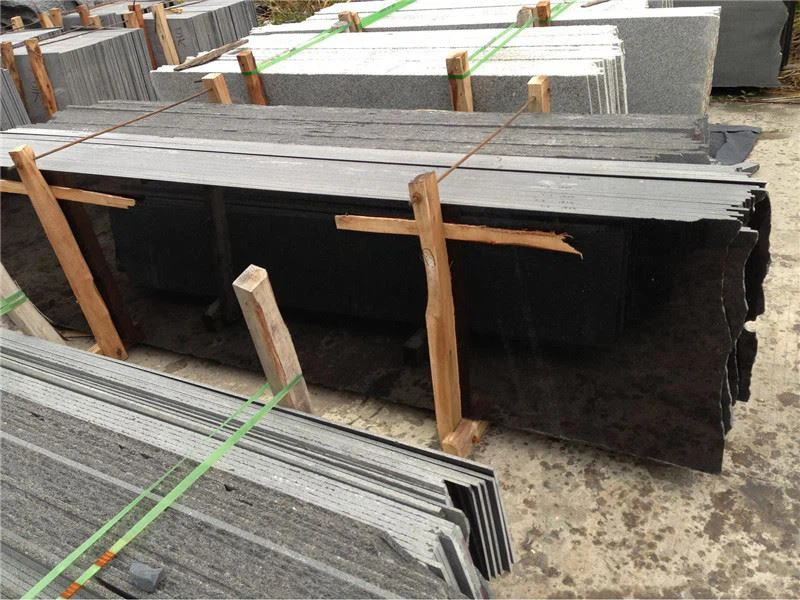 Black Galaxy Granite Slab